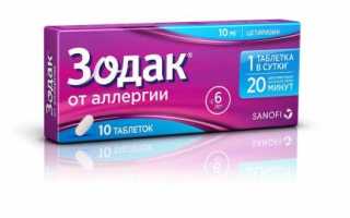 Противозудные таблетки