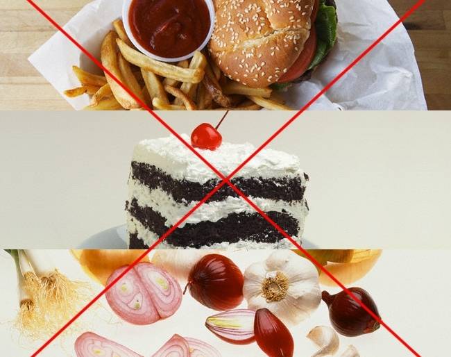 Запрещенные продукты