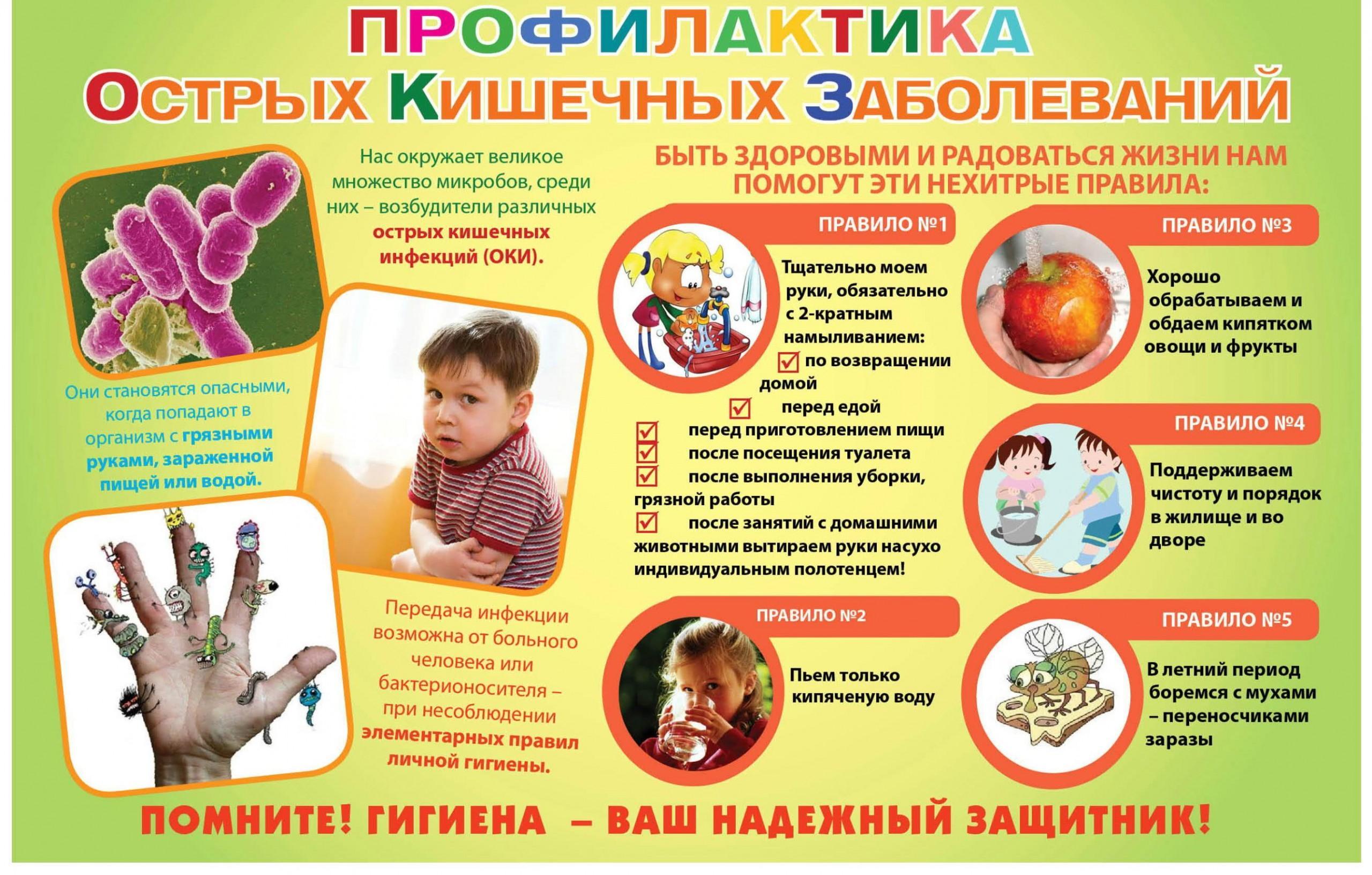 Профилактика кишечных инфекций