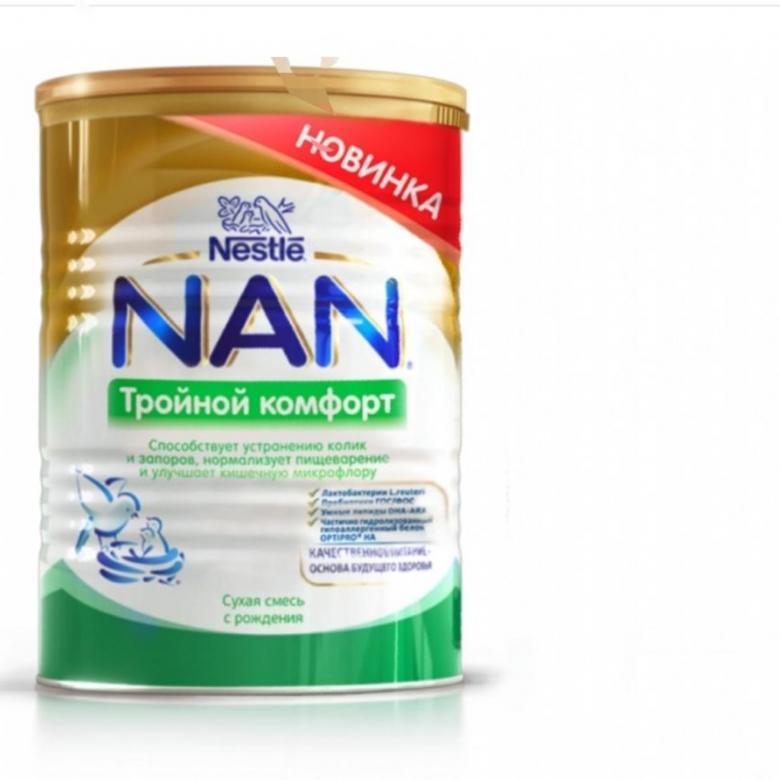 Смесь «Nan» от колик и запоров