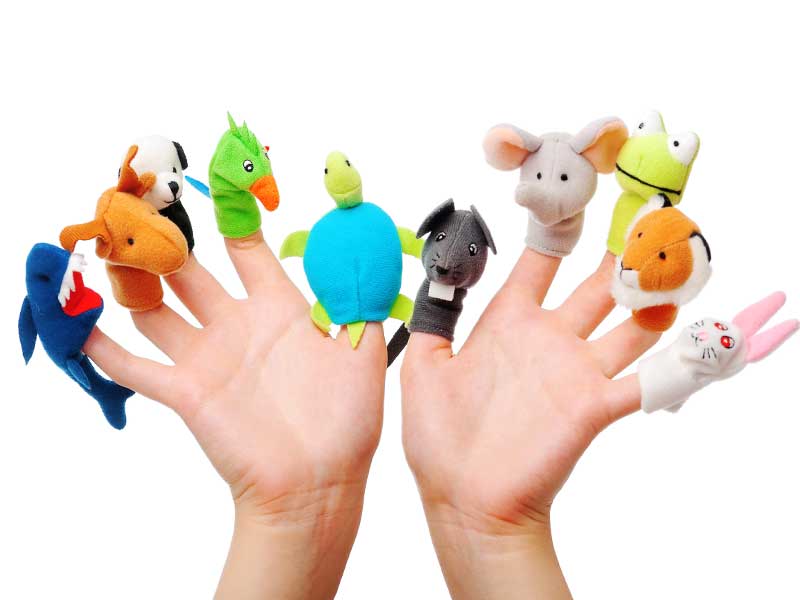 Игрушки для пальчиковых игр